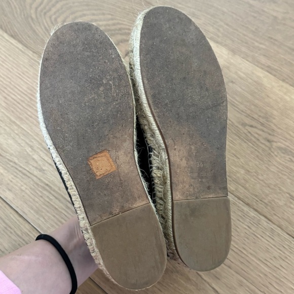 Alexander Wang Devon Leather Zip Platform Espadrille - Black - Size 36 (6) - EUC - Picture 7 of 10